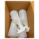 4 - Plastic spray bottles 22 Oz