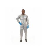 Collared Chemical Resistant Coveralls: 3XL