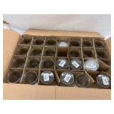 23 - Glass sugar pourers 12 Oz