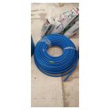 Coil of blue 3/4' vevor pex line