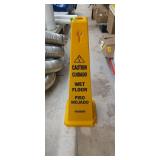 Cation wet floor plastic cone 36' tall