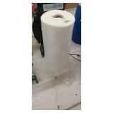 Large roll of vapor barrier tube sleeve, 4ml thick