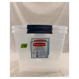 Rubbermaid Cleverstore Latching Storage Boxes