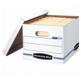 3 cases of BANKERS BOX File Boxes: