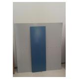 Metal enclosure panels, 4 @ 13.5' x 44.75'