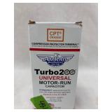 AmRad turbo2 universal motor-run capacitor