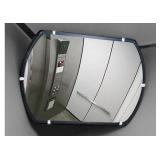 3 convex security mirrors, 36'x 26' rectangular,