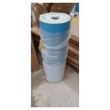 Roll of rubber sheeting 24.25' wide roll