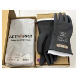 2- pair Ansell ActivArmr Rubber Insulating Gloves