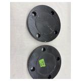 2 - Blind pipe flanges 7ï¿½