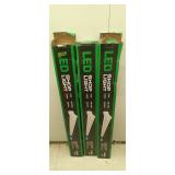 3 maxlite led shop lights 48' long