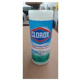 10 containers of Clorox disinfectant wipes