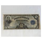 1944 Philippines Victory Note 2 Pesos