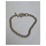 Sterling Bracelet 16 Gr. Heavy Chain