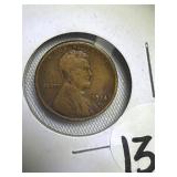 1914-D Key Lincoln Cent
