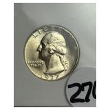 1937 MS67 Washington Quarter
