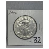 1996 .999 Silver Eagle