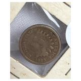 1863  CN Indian Head Cent