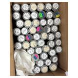 1941-58D Cent Roll Set (50) Per Roll/43D, 43S (25)