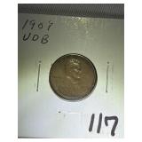1909 VDB Lincoln Cents