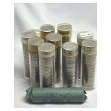 (10) Rolls (40) Per Various Dates Some BU
