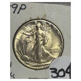 1939 Ch. BU W.L. Liberty Half Dollar