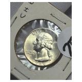 1946-S BU Washington Quarter