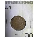 1868 Indian Head Cent