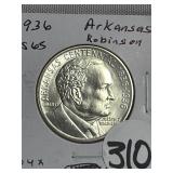 1936 MS65 Arkansas Comm. Half Dollar