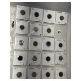 19 - Different Canadian 5 Cent Silver Coins