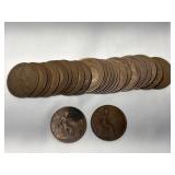 1921  Roll (25) Gr. Britain Cents