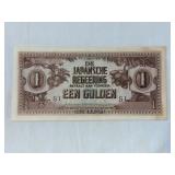 1942 Japan 1 Gulden
