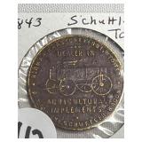 1843 Schuttler Token