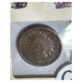 1864 Bronze Indian Head