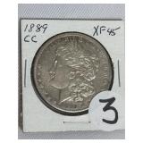 1889CC Morgan Dollar Removed From PCGS Holder