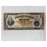 1944 Philippines 1 Peso Victory Note