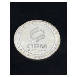 One Ounce .999 Silver Round