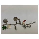 Sterling Charms Bracelet