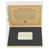 Harley Davidson .999 Silver Ingot/1.4 ounces