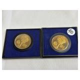 2 - 1972 Bicentennial Comm. Metals