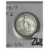 1917 Type 1 Standing Liberty Quarter