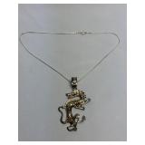 Dragon Necklace - Sterling ?