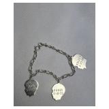 Sterling Charm Bracelet