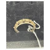 Sterling Ornate Ring ï¿½ Size 7.25