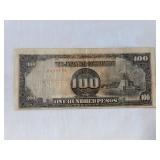 World War II 100 Pesos