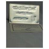 The Silver Card One Ounce .999 Silver