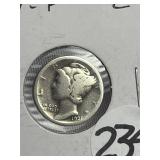1921 Key Date Mercury Dime