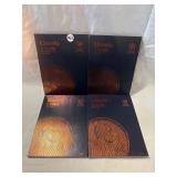 4 - Lincoln Cent Whitman Folders 1909 To Date