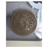 1860  CN Indian Head Cent