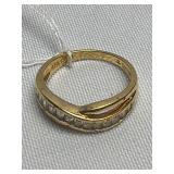 Sterling Bagette Ring ï¿½ Size 8